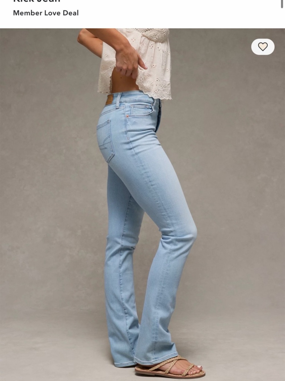 American Eagle High-Rise Skinny Kick Next Level Jeans - NWT 16 Long